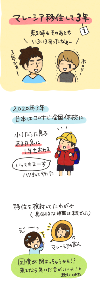 移住3年　どう
