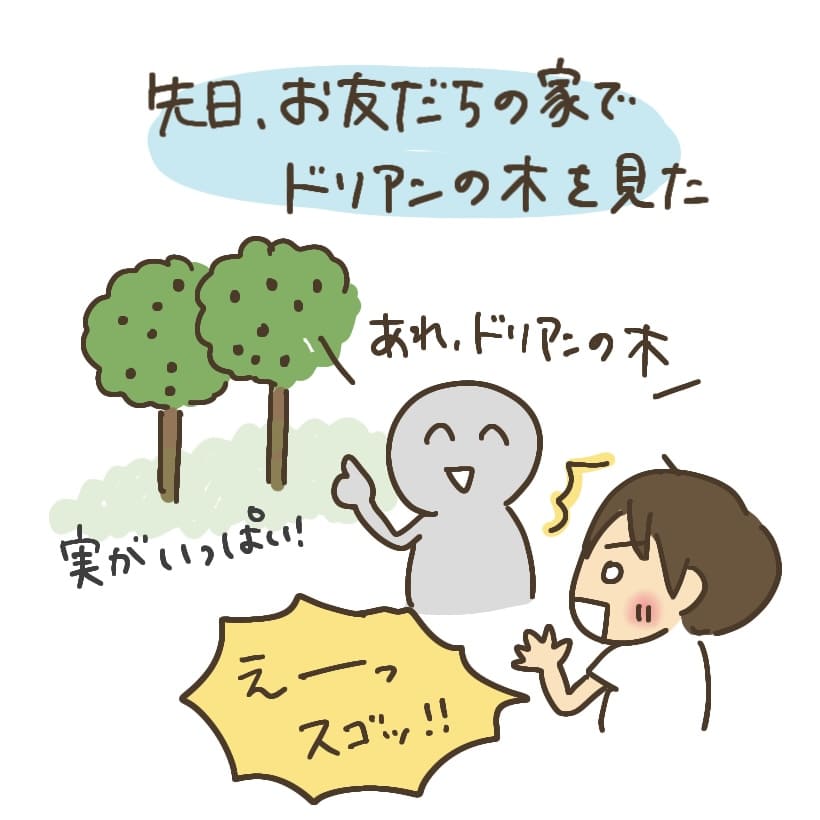 マレーシア移住 ドリアン